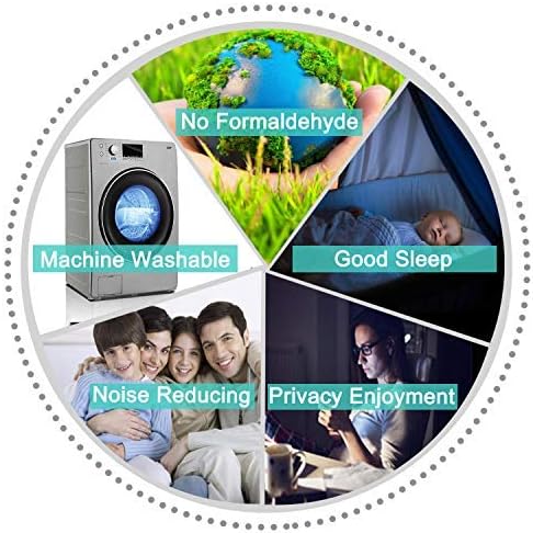 Yakamok Solid Blackout Curtains with Grommet Top, Thermal Insulated Room Darkening Drapes for Bedroom(Sage Green, 52Wx72L, One Pair)