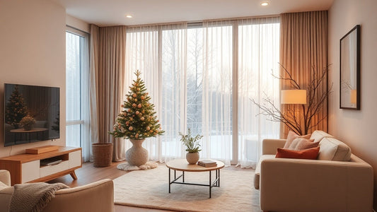 Winter Sheer Curtains for Cozy Warmth and Light Filtering