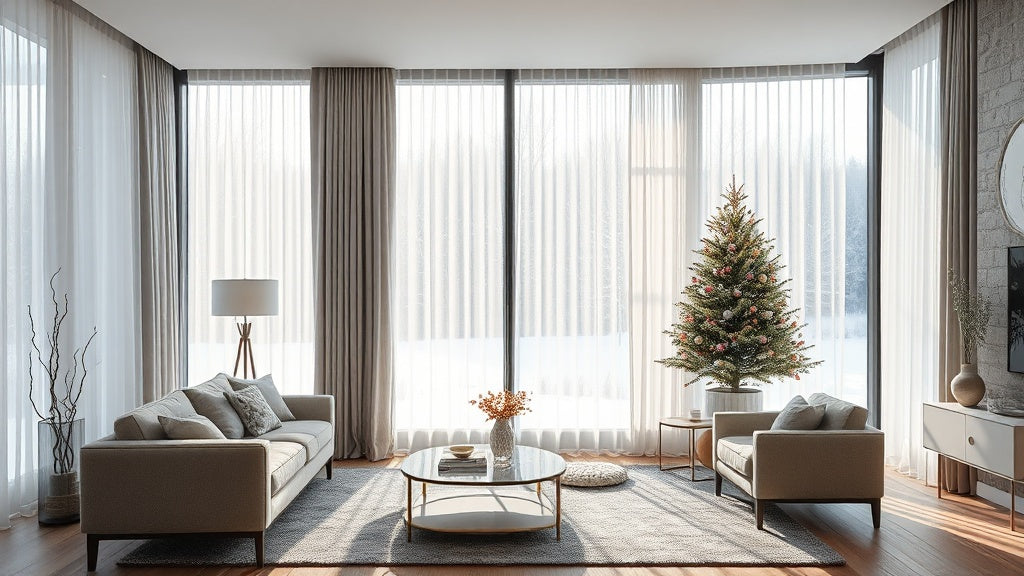 Winter Sheer Curtains: Light Filtering Drapes from $14.99